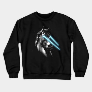 Space Age Horse Crewneck Sweatshirt